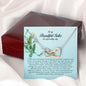 To My Beautiful Mom on My Wedding, Interlocking Heart Necklace