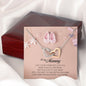To My Mommy, Interlocking Heart Necklace