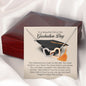 To a Beautiful Girl on Her Graduation Day, Interlocking Heart Necklace