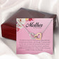 Mother of the Bride, Interlocking Heart Necklace
