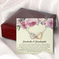 Grandmother and Granddaughter Gift, Interlocking Heart Necklace