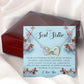 To My Soul Sister, Interlocking Heart Necklace