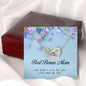 Best Bonus Mom Gift, Interlocking Heart Necklace