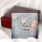 To My Mommy, Interlocking Heart Necklace
