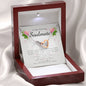 Interlocking Heart Necklace, To My Stunning Soulmate