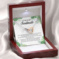To My Beautiful Soulmate, Interlocking Heart Necklace