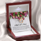 Aunt and Niece Gift, Interlocking Heart Necklace