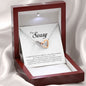 I'm Sorry Gift, Interlocking Heart Necklace