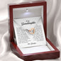 Granddaughter Gift, Interlocking Heart Necklace, Gift from Grandpa