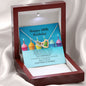Happy 16th Birthday, Interlocking Heart Necklace