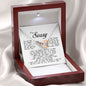 I'm Sorry Gift, Interlocking Heart Necklace