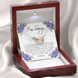 Apology Gift for Her, Interlocking Heart Necklace