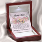 Bonus Mom Gift, Interlocking Heart Necklace