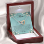 To my Mom, Interlocking Heart Necklace