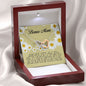 Bonus Mom Gift, Interlocking Heart Necklace