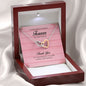 To My Maid of Honor, Interlocking Heart Necklace