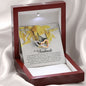 To My Soulmate, Interlocking Heart Necklace