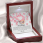To My Daughter, Interlocking Heart Necklace