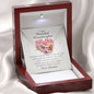 Interlocking Heart Necklace | To My Beautiful Granddaughter