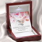To My Wife , Interlocking Heart Necklace
