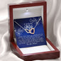 To My Beautiful Soulmate, Interlocking Heart Necklace