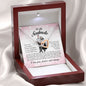 To My Soulmate, Interlocking Heart Necklace
