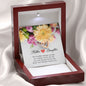 Mother & Daughter Gift, Interlocking Heart Necklace