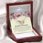 Grandmother and Granddaughter Gift, Interlocking Heart Necklace