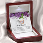 To My Grandma, Interlocking Heart Necklace