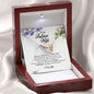 To My Future Wife, Interlocking Heart Necklace