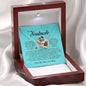To My Soulmate, Interlocking Heart Necklace
