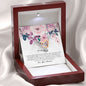 To My Wife , Interlocking Heart Necklace