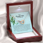 To My Beautiful Mom on My Wedding, Interlocking Heart Necklace