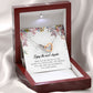 Enjoy The Next Chapter, Interlocking Heart Necklace