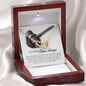 Future Lawyer Gift, Interlocking Heart Necklace