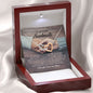 To My Beautiful Soulmate, Interlocking Heart Necklace