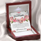 To My Dearest Granddaughter, Interlocking Heart Necklace