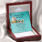 Happy 16th Birthday, Interlocking Heart Necklace