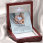 To My Soulmate, Interlocking Heart Necklace