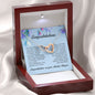 Congratulations on Your Master's Degree , Interlocking Heart Necklace