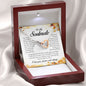 To My Soulmate, Interlocking Heart Necklace