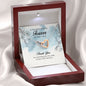 To My Maid of Honor, Interlocking Heart Necklace