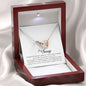 I'm Sorry Gift, Interlocking Heart Necklace