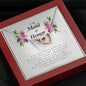Interlocking Heart Necklace, To My Maid of Honor