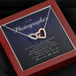 Interlocking Heart Necklace, Thank You Gift for Photographer