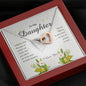 Interlocking Heart Necklace | Daughter Gift