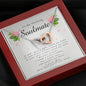 Interlocking Heart Necklace, To My Stunning Soulmate