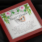 Interlocking Heart Necklace, To My Maid of Honor