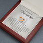 Interlocking Heart Necklace | To My Beautiful Daughter