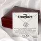 Love Knot Necklace | To My Daughter